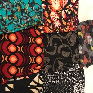 LuLaRoe OS leggings 7 pair